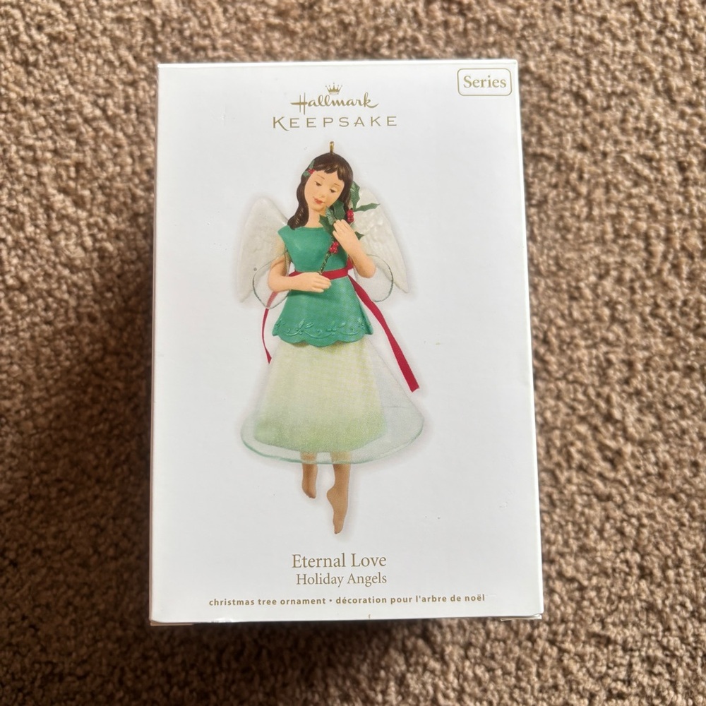 Hallmark Keepsake Eternal Love Holiday Angel Ornament